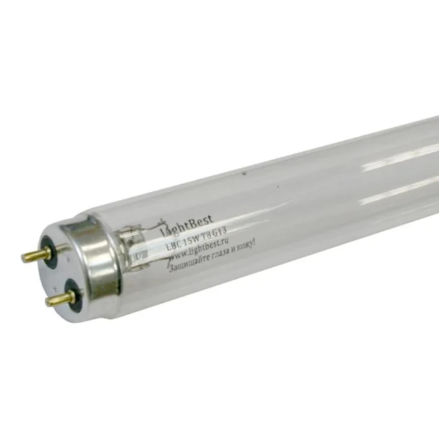 Лампа бактерицидная LightBest LBC 15W T8 G13 (ДБ 15)